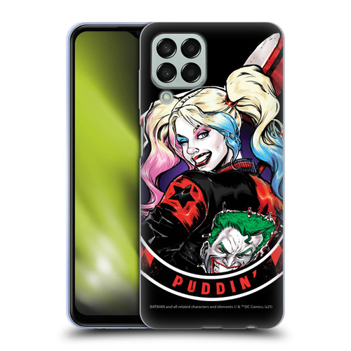 Batman DC Comics Harley Quinn Graphics Puddin Soft Gel Case for Samsung Galaxy M33 (2022)