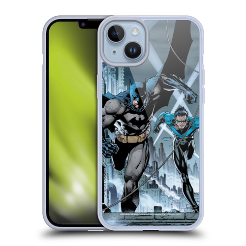 Batman DC Comics Hush #615 Nightwing Cover Soft Gel Case for Apple iPhone 14 Plus