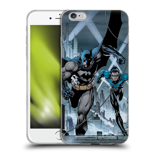 Batman DC Comics Hush #615 Nightwing Cover Soft Gel Case for Apple iPhone 6 Plus / iPhone 6s Plus
