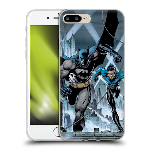Batman DC Comics Hush #615 Nightwing Cover Soft Gel Case for Apple iPhone 7 Plus / iPhone 8 Plus