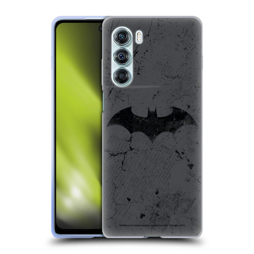 Batman DC Comics Hush Logo Distressed Soft Gel Case for Motorola Edge S30 / Moto G200 5G
