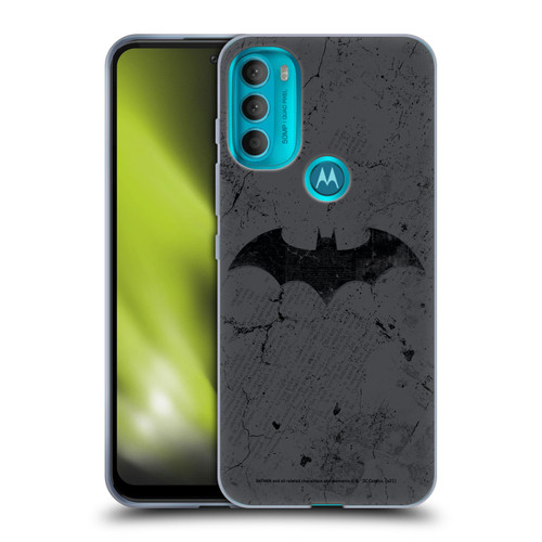 Batman DC Comics Hush Logo Distressed Soft Gel Case for Motorola Moto G71 5G