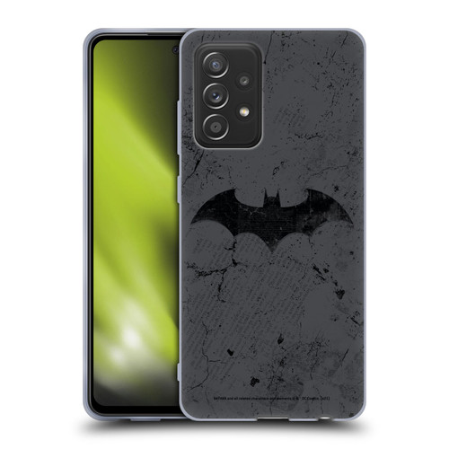 Batman DC Comics Hush Logo Distressed Soft Gel Case for Samsung Galaxy A52 / A52s / 5G (2021)