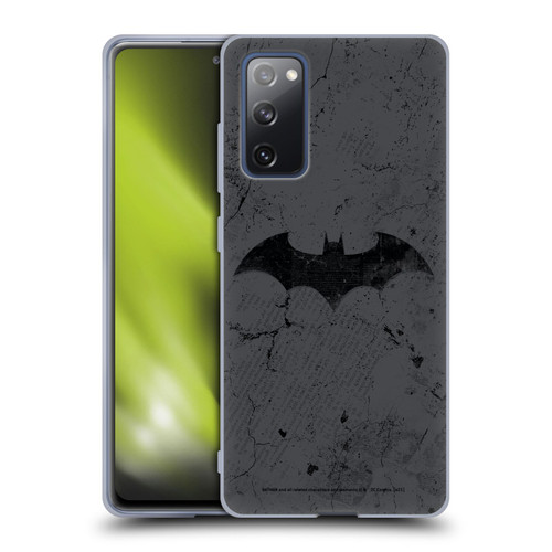 Batman DC Comics Hush Logo Distressed Soft Gel Case for Samsung Galaxy S20 FE / 5G