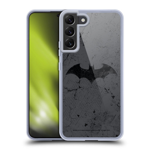 Batman DC Comics Hush Logo Distressed Soft Gel Case for Samsung Galaxy S22+ 5G