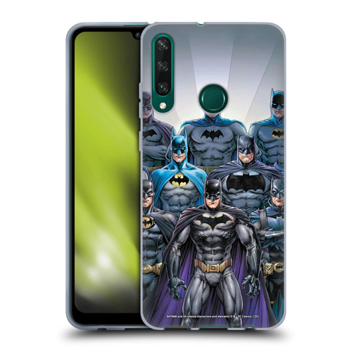 Batman DC Comics Iconic Comic Book Costumes Through The Years Soft Gel Case for Huawei Y6p