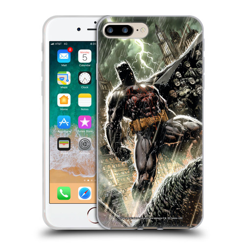 Batman DC Comics Iconic Comic Book Costumes Batman Eternal Soft Gel Case for Apple iPhone 7 Plus / iPhone 8 Plus