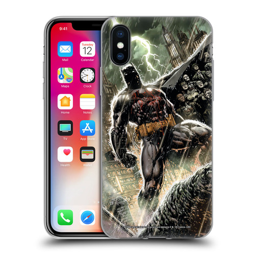 Batman DC Comics Iconic Comic Book Costumes Batman Eternal Soft Gel Case for Apple iPhone X / iPhone XS