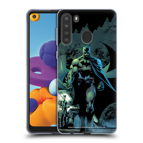 Batman DC Comics Iconic Comic Book Costumes Hush Catwoman Soft Gel Case for Samsung Galaxy A21 (2020)