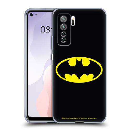 Batman DC Comics Logos Classic Soft Gel Case for Huawei Nova 7 SE/P40 Lite 5G