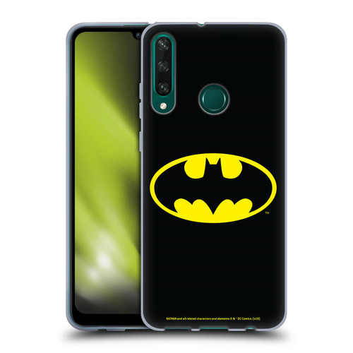 Batman DC Comics Logos Classic Soft Gel Case for Huawei Y6p