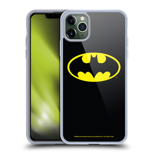 Batman DC Comics Logos Classic Soft Gel Case for Apple iPhone 11 Pro Max & MagSafe