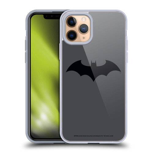 Batman DC Comics Logos Hush Soft Gel Case for Apple iPhone 11 Pro