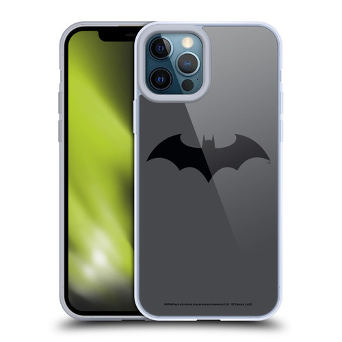 Batman DC Comics Logos Hush Soft Gel Case for Apple iPhone 12 Pro Max