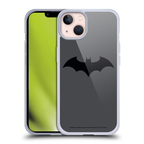Batman DC Comics Logos Hush Soft Gel Case for Apple iPhone 13