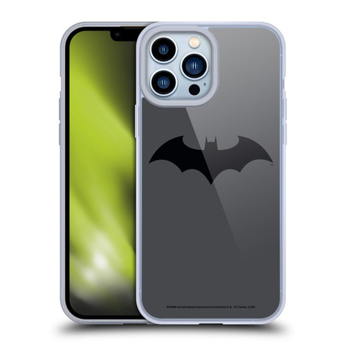 Batman DC Comics Logos Hush Soft Gel Case for Apple iPhone 13 Pro Max