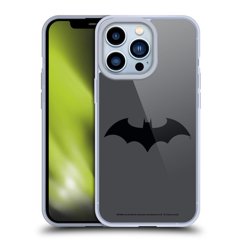 Batman DC Comics Logos Hush Soft Gel Case for Apple iPhone 13 Pro