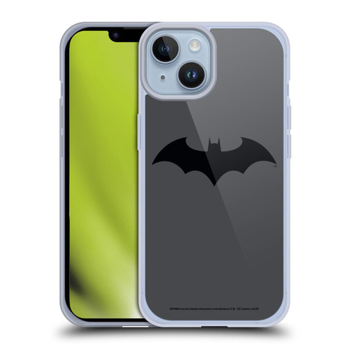 Batman DC Comics Logos Hush Soft Gel Case for Apple iPhone 14
