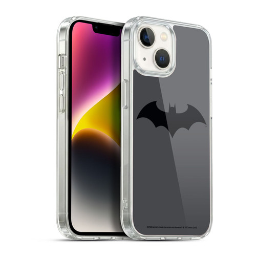 Batman DC Comics Logos Hush Soft Gel Case for Apple iPhone 14