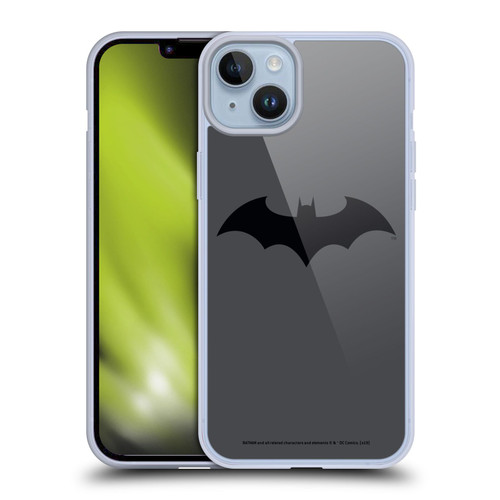 Batman DC Comics Logos Hush Soft Gel Case for Apple iPhone 14 Plus