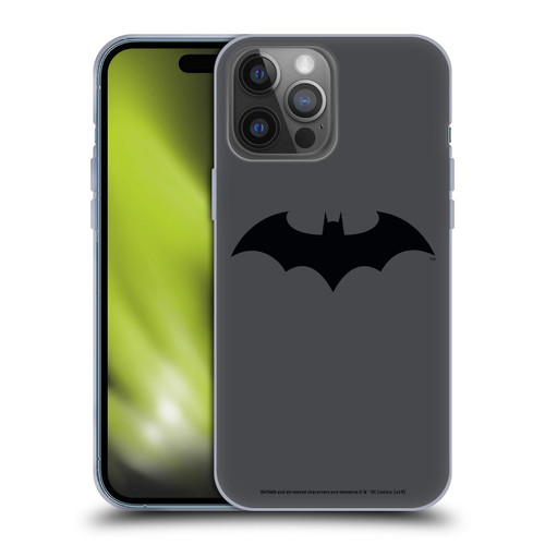 Batman DC Comics Logos Hush Soft Gel Case for Apple iPhone 14 Pro Max