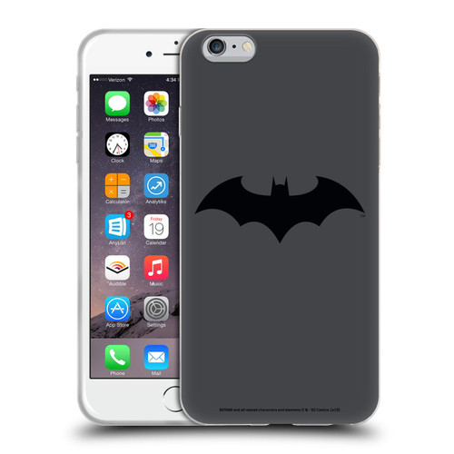 Batman DC Comics Logos Hush Soft Gel Case for Apple iPhone 6 Plus / iPhone 6s Plus