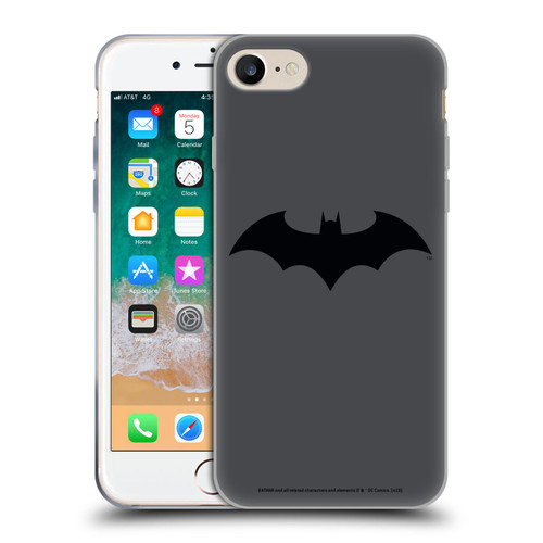 Batman DC Comics Logos Hush Soft Gel Case for Apple iPhone 7 / 8 / SE 2020 & 2022 & MagSafe
