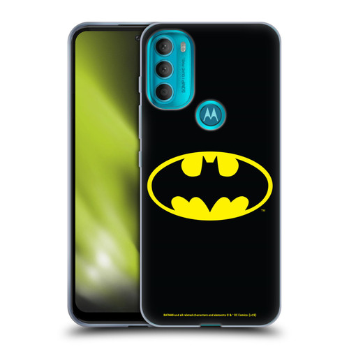 Batman DC Comics Logos Classic Soft Gel Case for Motorola Moto G71 5G