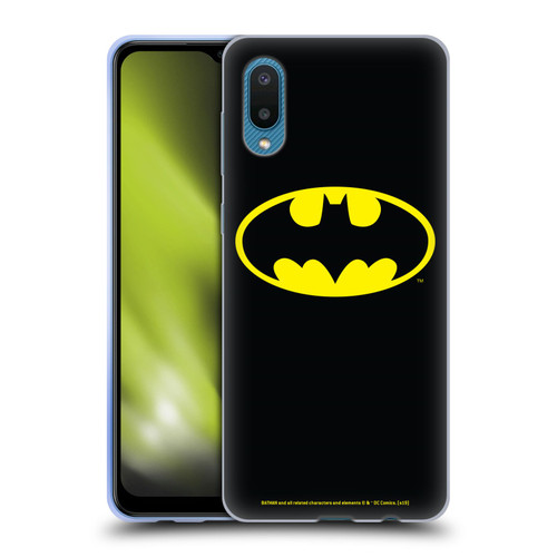 Batman DC Comics Logos Classic Soft Gel Case for Samsung Galaxy A02/M02 (2021)