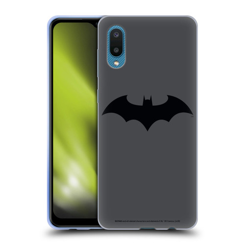 Batman DC Comics Logos Hush Soft Gel Case for Samsung Galaxy A02/M02 (2021)