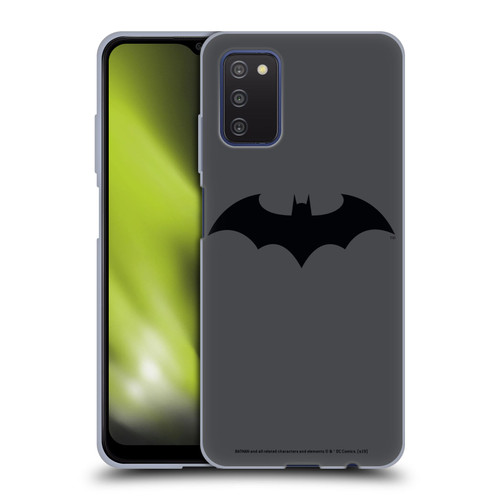 Batman DC Comics Logos Hush Soft Gel Case for Samsung Galaxy A03s (2021)