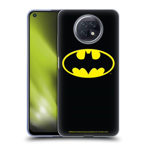 Batman DC Comics Logos Classic Soft Gel Case for Xiaomi Redmi Note 9T 5G
