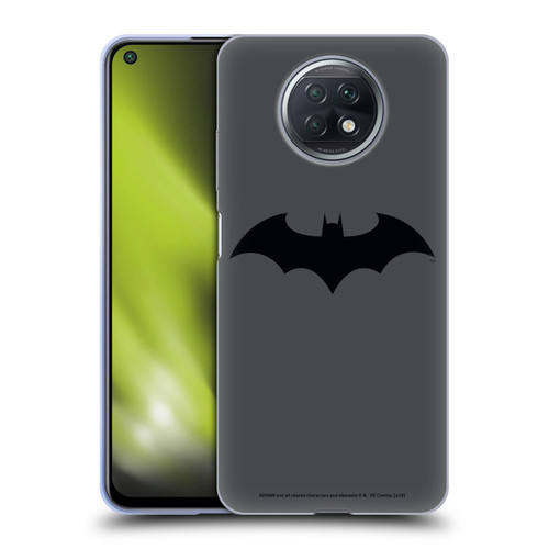 Batman DC Comics Logos Hush Soft Gel Case for Xiaomi Redmi Note 9T 5G