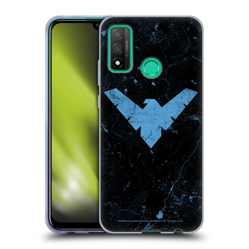 Batman DC Comics Nightwing Logo Grunge Soft Gel Case for Huawei P Smart (2020)