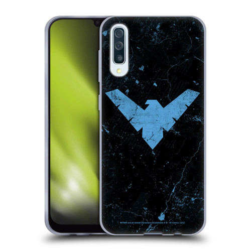 Batman DC Comics Nightwing Logo Grunge Soft Gel Case for Samsung Galaxy A50/A30s (2019)
