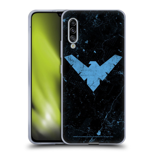 Batman DC Comics Nightwing Logo Grunge Soft Gel Case for Samsung Galaxy A90 5G (2019)