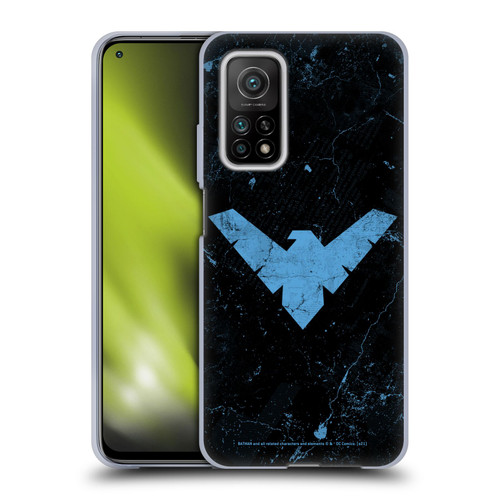 Batman DC Comics Nightwing Logo Grunge Soft Gel Case for Xiaomi Mi 10T 5G