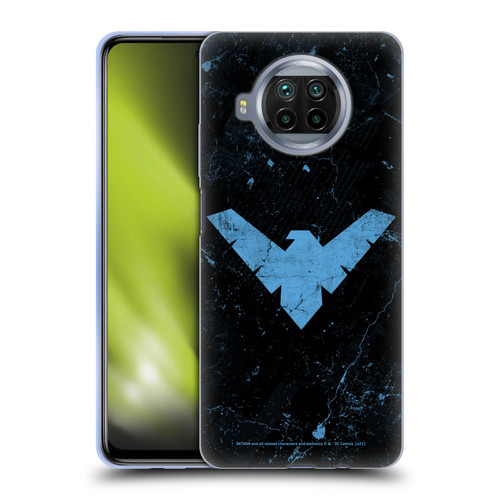 Batman DC Comics Nightwing Logo Grunge Soft Gel Case for Xiaomi Mi 10T Lite 5G