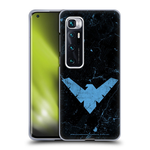 Batman DC Comics Nightwing Logo Grunge Soft Gel Case for Xiaomi Mi 10 Ultra 5G