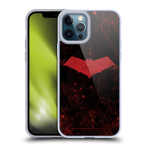 Batman DC Comics Red Hood Logo Grunge Soft Gel Case for Apple iPhone 12 Pro Max & MagSafe