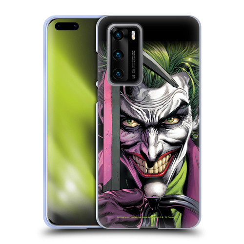 Batman DC Comics Three Jokers The Clown Soft Gel Case for Huawei P40 5G