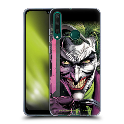 Batman DC Comics Three Jokers The Clown Soft Gel Case for Huawei Y6p