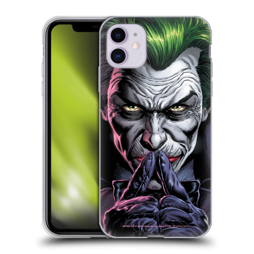 Batman DC Comics Three Jokers The Criminal Soft Gel Case for Apple iPhone 11