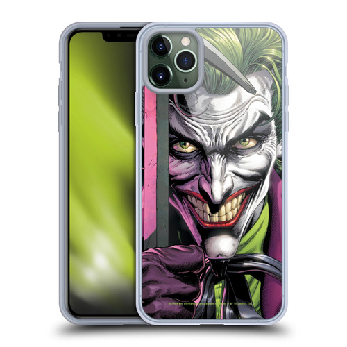 Batman DC Comics Three Jokers The Clown Soft Gel Case for Apple iPhone 11 Pro Max