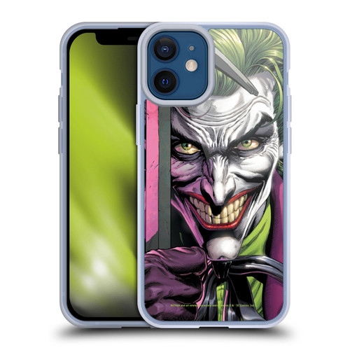 Batman DC Comics Three Jokers The Clown Soft Gel Case for Apple iPhone 12 Mini & MagSafe