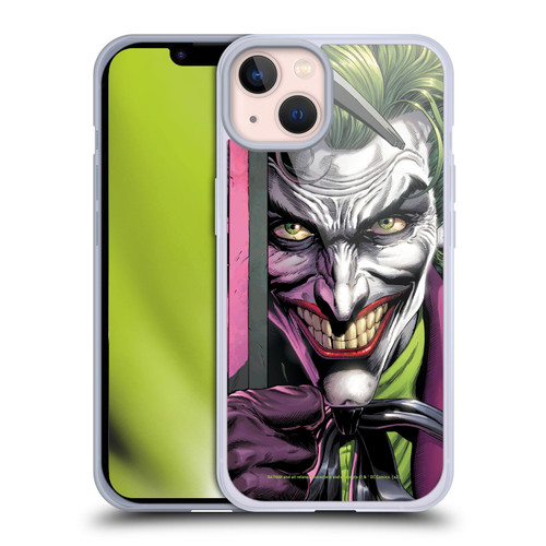 Batman DC Comics Three Jokers The Clown Soft Gel Case for Apple iPhone 13