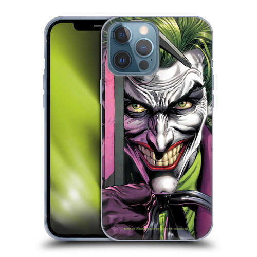 Batman DC Comics Three Jokers The Clown Soft Gel Case for Apple iPhone 13 Pro Max
