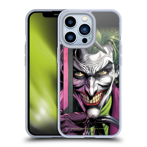 Batman DC Comics Three Jokers The Clown Soft Gel Case for Apple iPhone 13 Pro