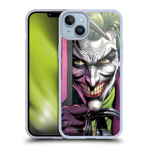Batman DC Comics Three Jokers The Clown Soft Gel Case for Apple iPhone 14 Plus