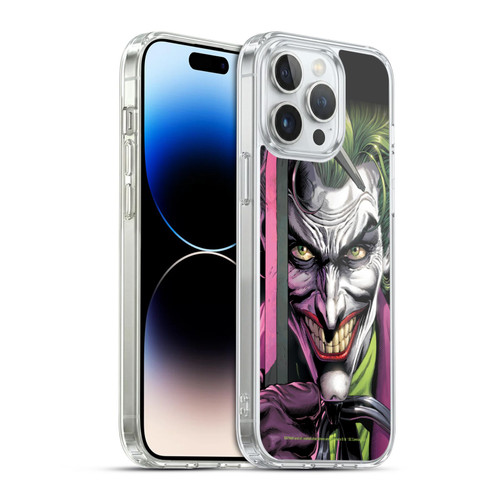 Batman DC Comics Three Jokers The Clown Soft Gel Case for Apple iPhone 14 Pro Max & MagSafe